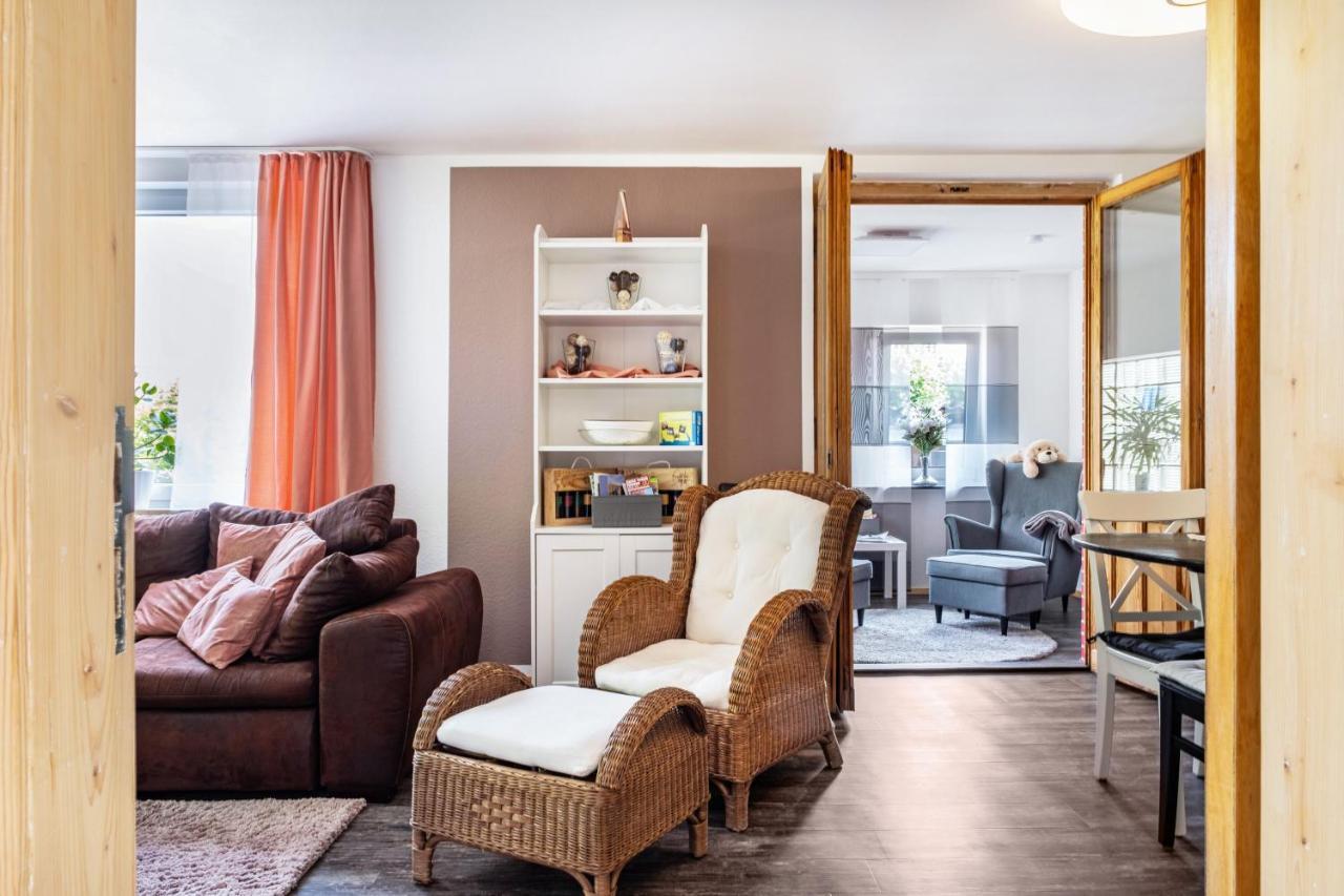 Ferienwohnung Am Elbstrom 施塔德 外观 照片