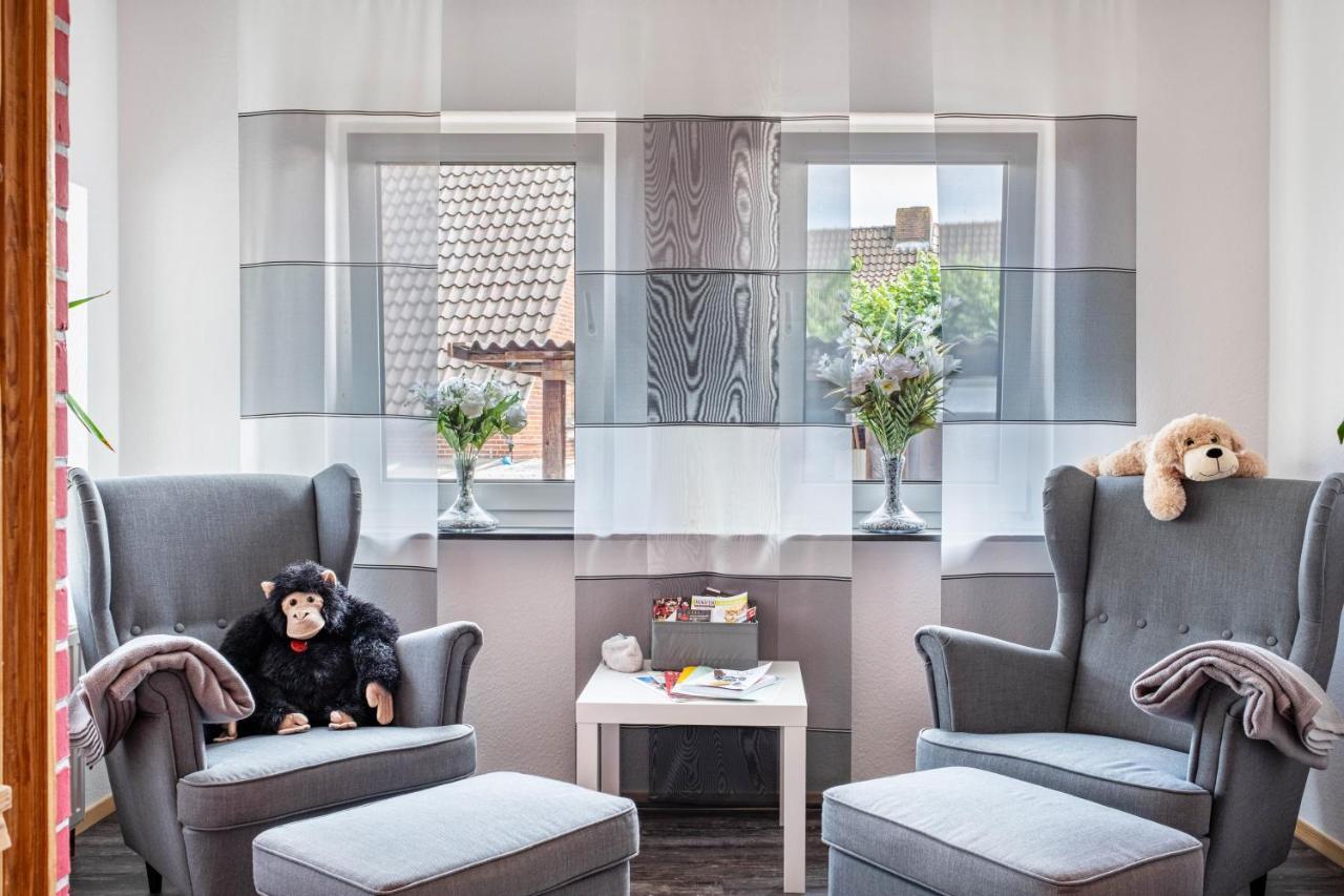Ferienwohnung Am Elbstrom 施塔德 外观 照片