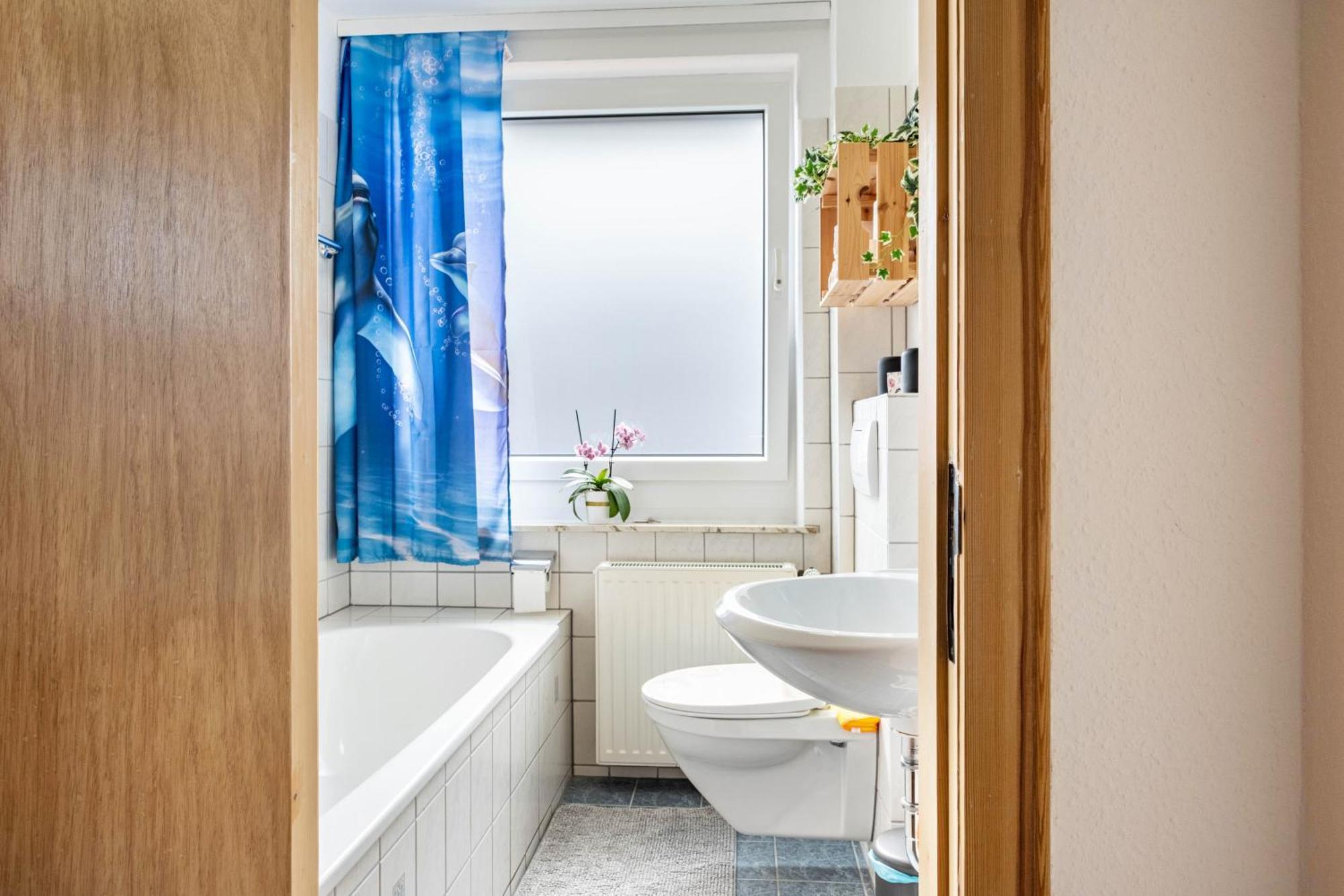 Ferienwohnung Am Elbstrom 施塔德 外观 照片