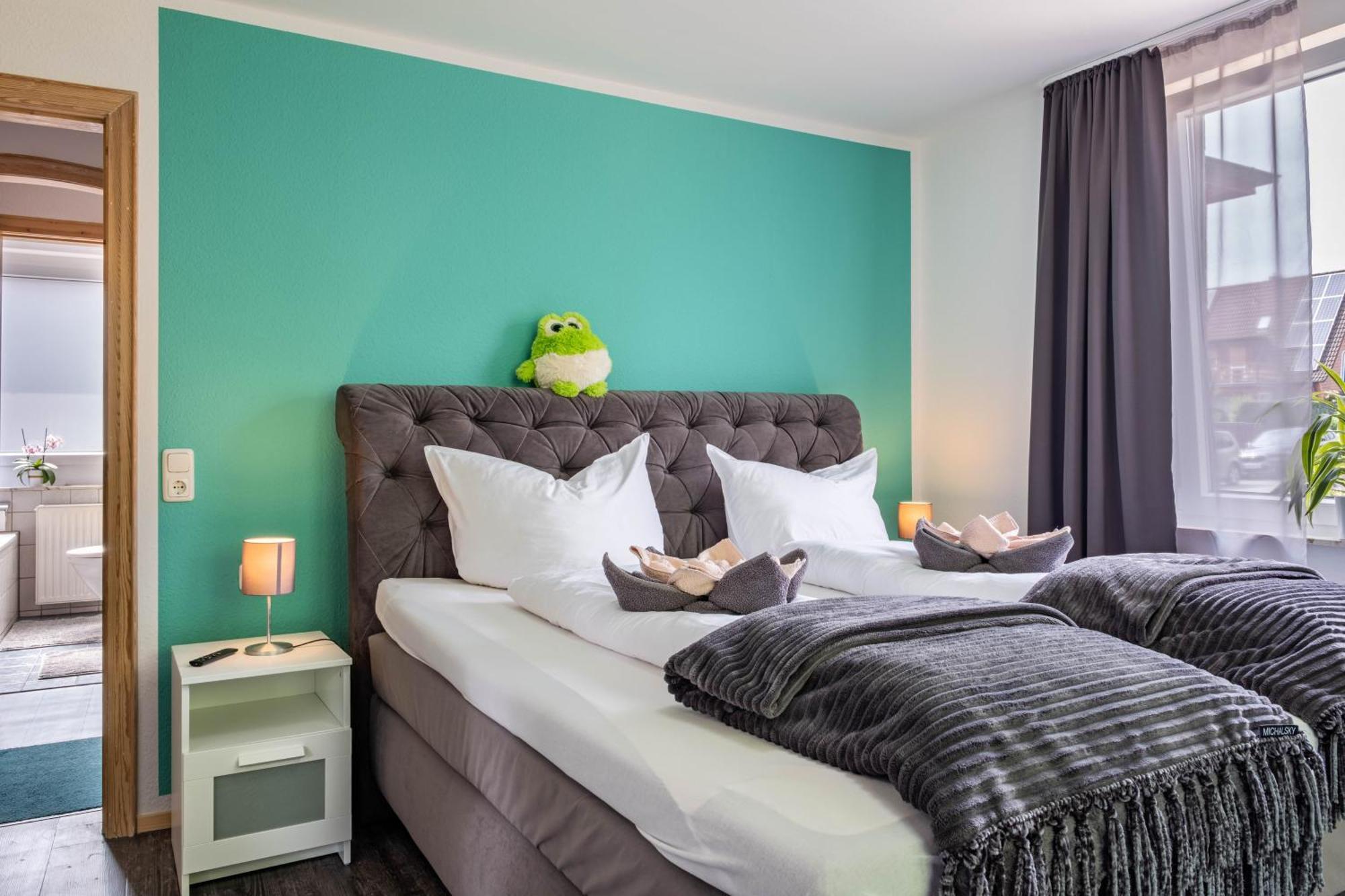 Ferienwohnung Am Elbstrom 施塔德 外观 照片